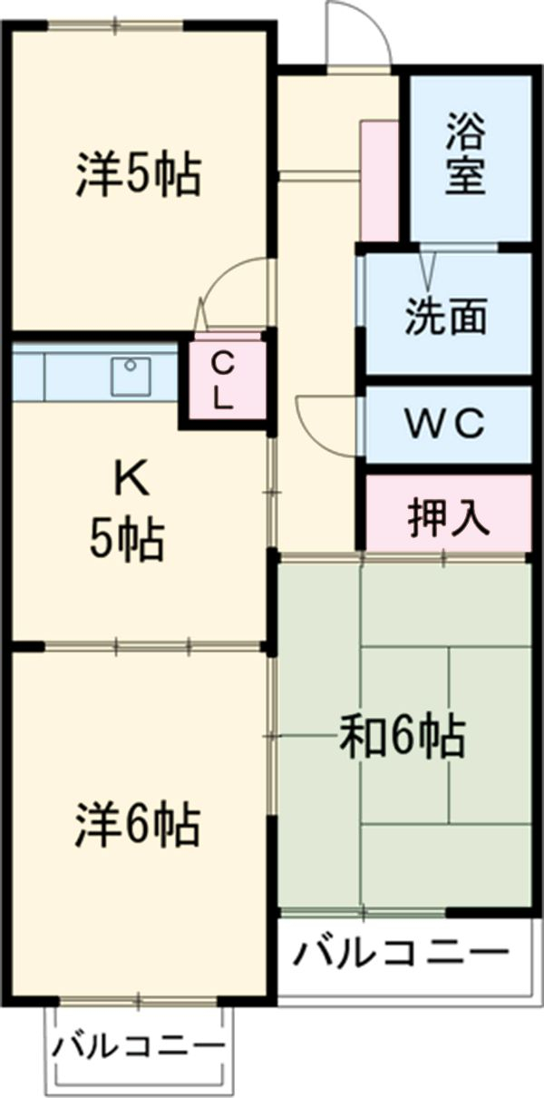 ロイヤルハイツ日和の間取り
