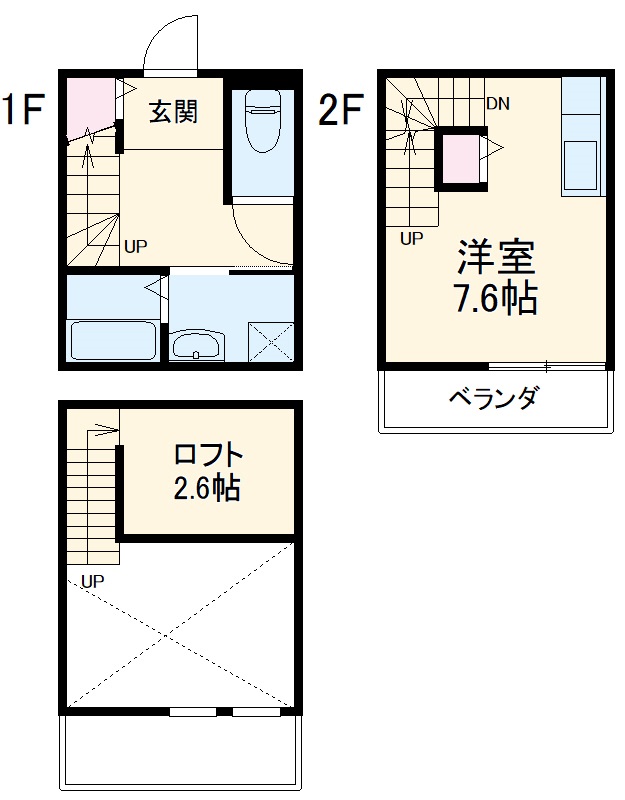 ラルク高畑の間取り
