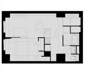 ＨＦ駒沢公園レジデンスＴＯＷＥＲ・0703号室の間取り