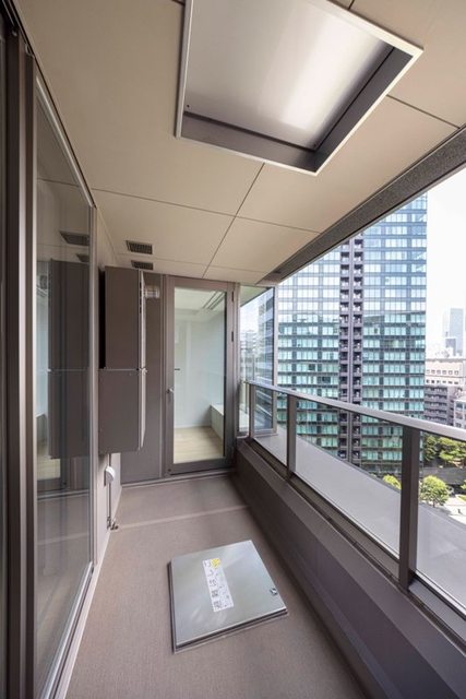 12/28 バルコニー