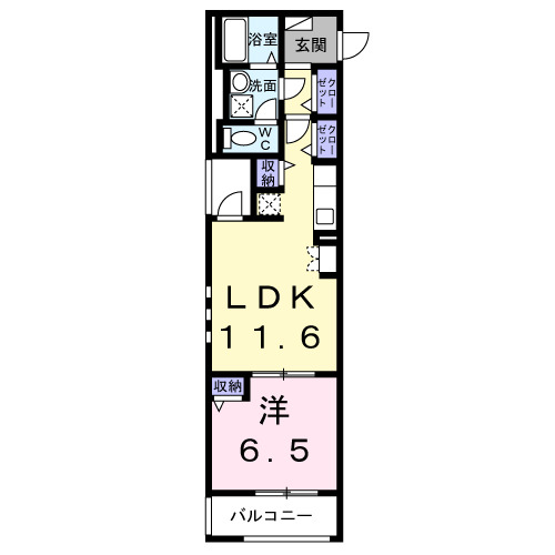 Ardor多摩川の間取り