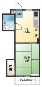 みずほマンションの間取り