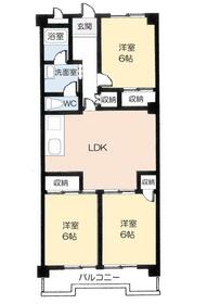 ピアロジュマンB棟の間取り