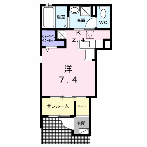 ラ・メール・ソレイユの間取り