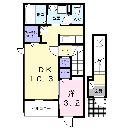 ラ・メール・ソレイユの間取り