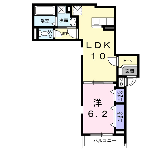 シャインⅡの間取り