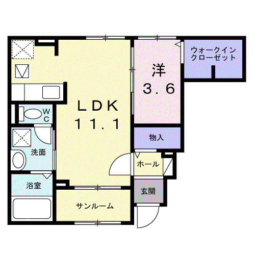 Amrita Ⅳの間取り