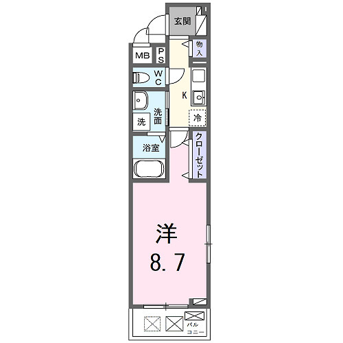 コンチェストⅢ祥豊の間取り