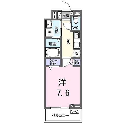 コンチェストⅢ祥豊の間取り