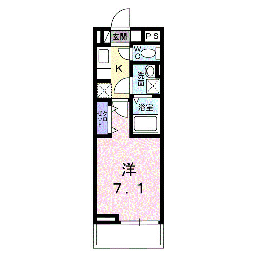 ルーエ リヒトの間取り