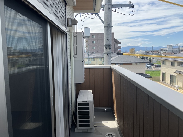 12/22 バルコニー