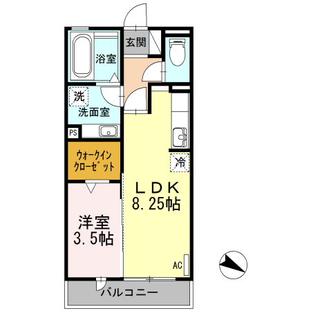 アステールの間取り