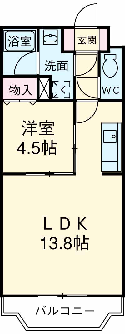 Southern TownⅠの間取り