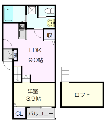 Philosophyの間取り