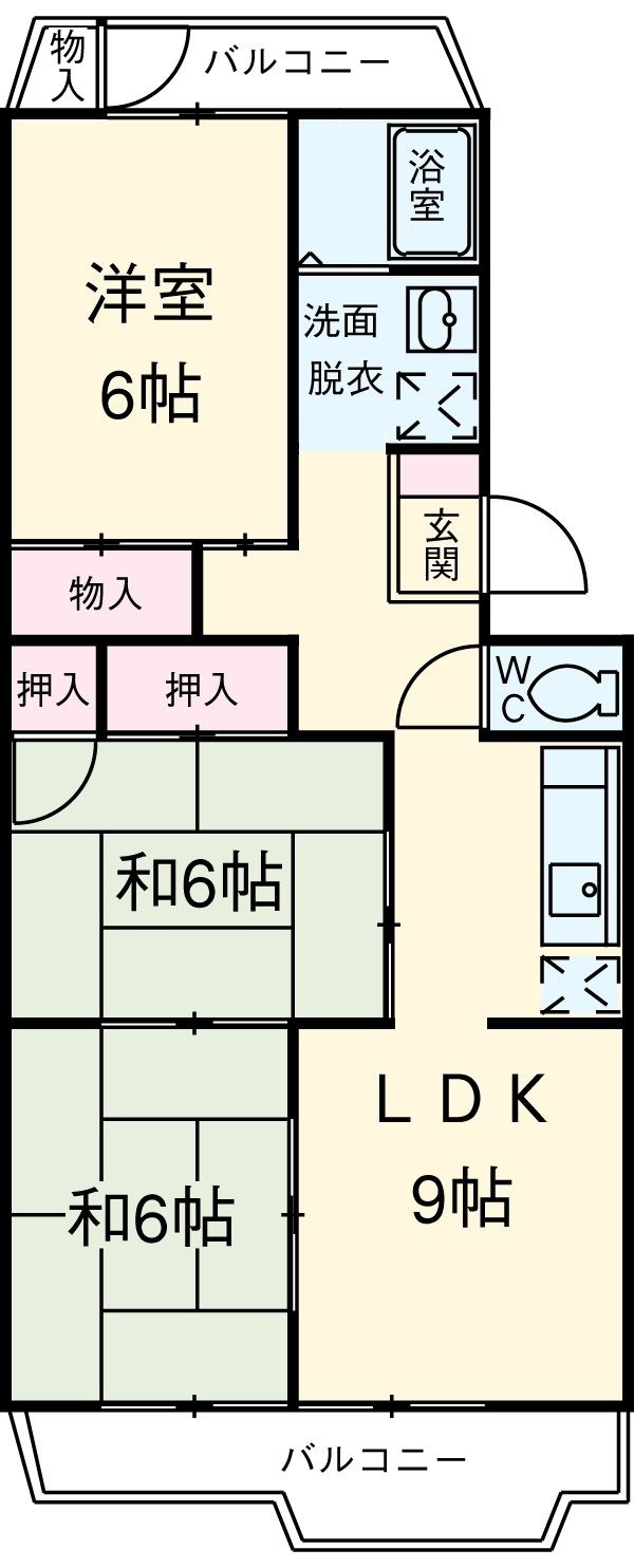 パークマンションの間取り