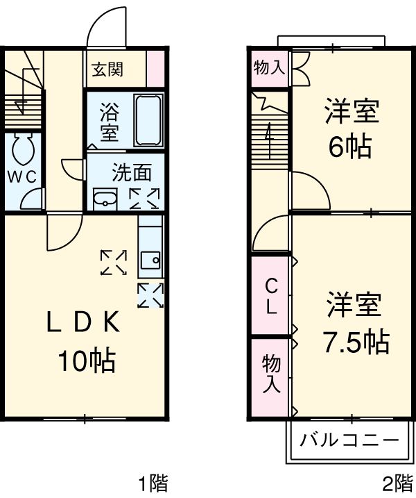 BlissfulPerchみずほの間取り