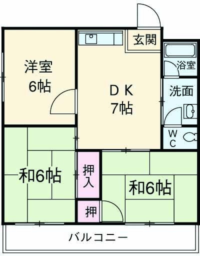 ファミール神田の間取り