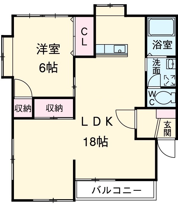 シセイハイムの間取り