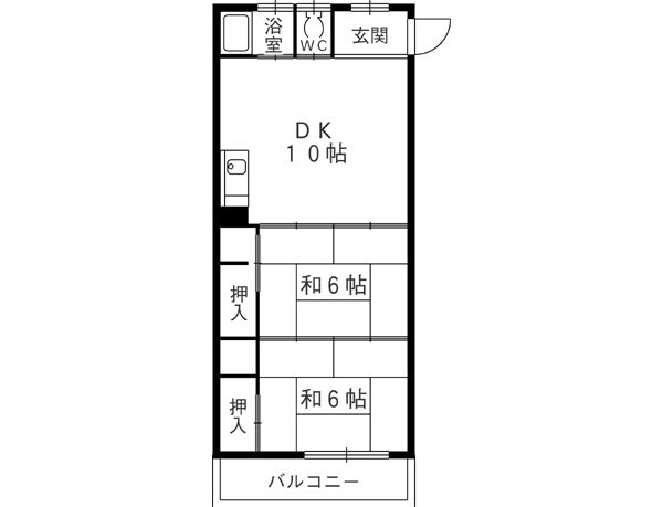 エクセル三条の間取り