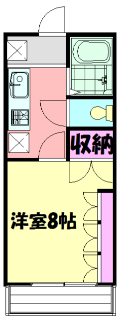 オリーブハウス1の間取り