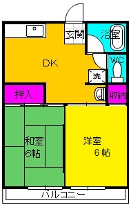 アイリスEの間取り