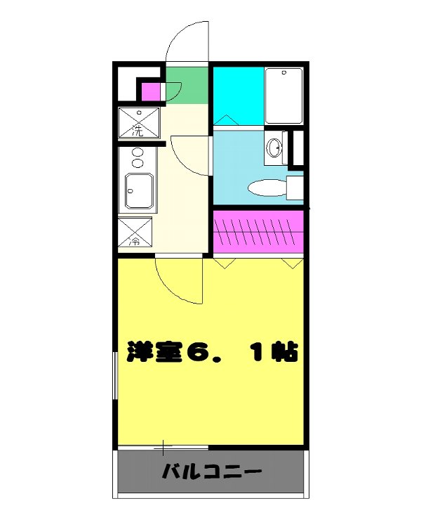 リブリ・ルーチェ ディ セータの間取り