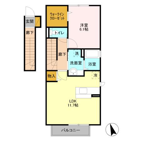 フェリジータの間取り