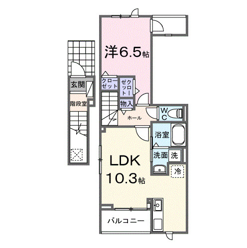 ソレイユの間取り