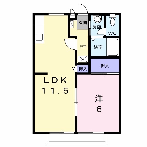 サンライフ夕陽ケ丘の間取り