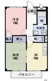 Surplus 常春 Bの間取り