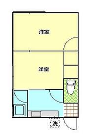 由美ハイツの間取り