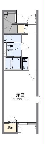 レオネクストやまとⅡの間取り