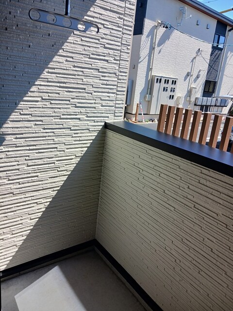 12/24 バルコニー