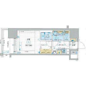 エステムプラザTOKYO RISEの間取り