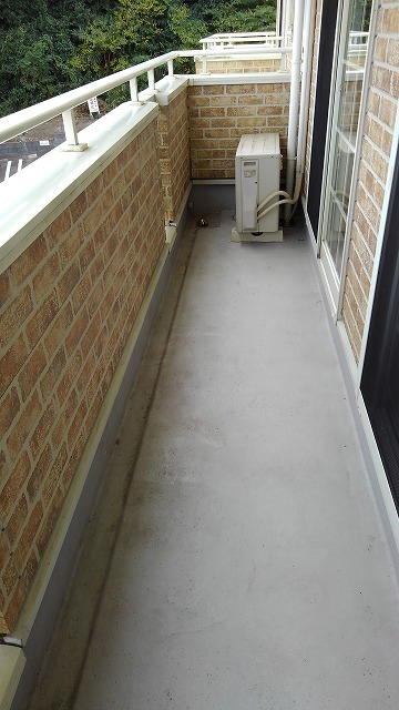 10/19 バルコニー