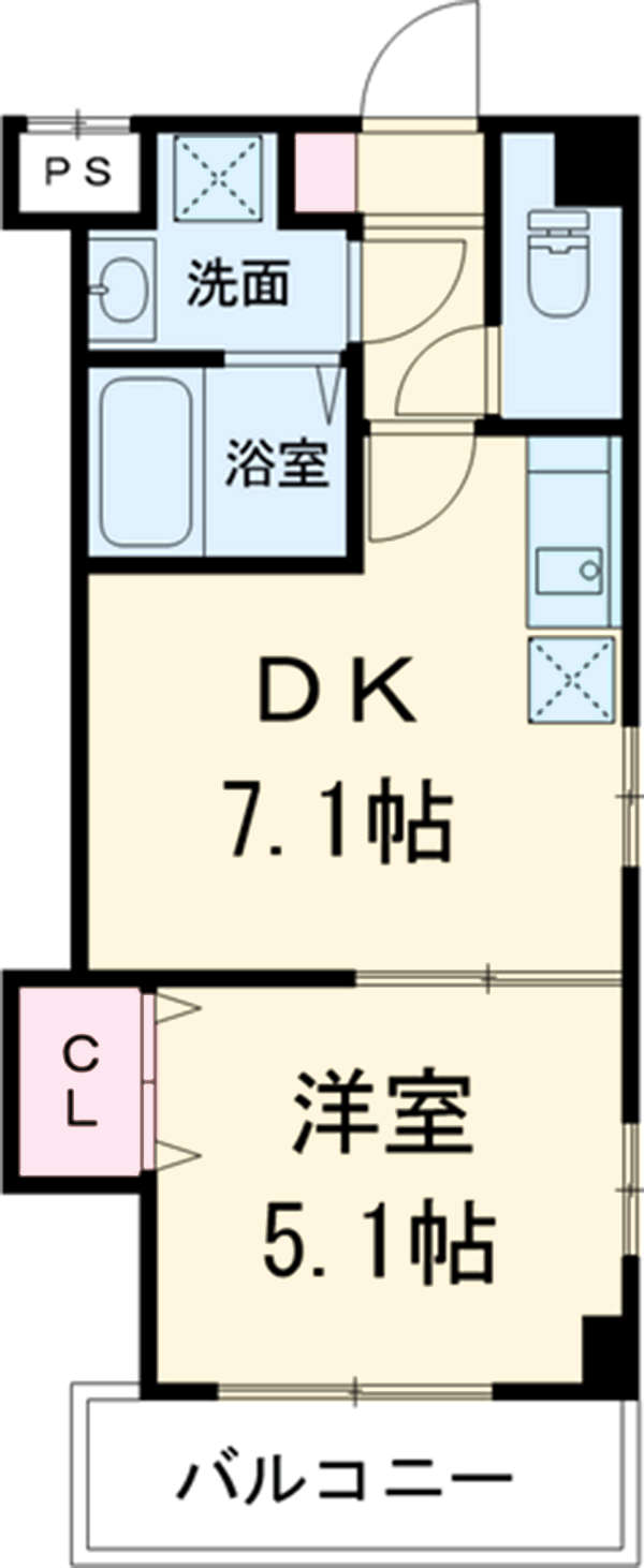 maison de T’sの間取り