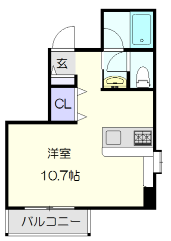 シティライフ今池北の間取り