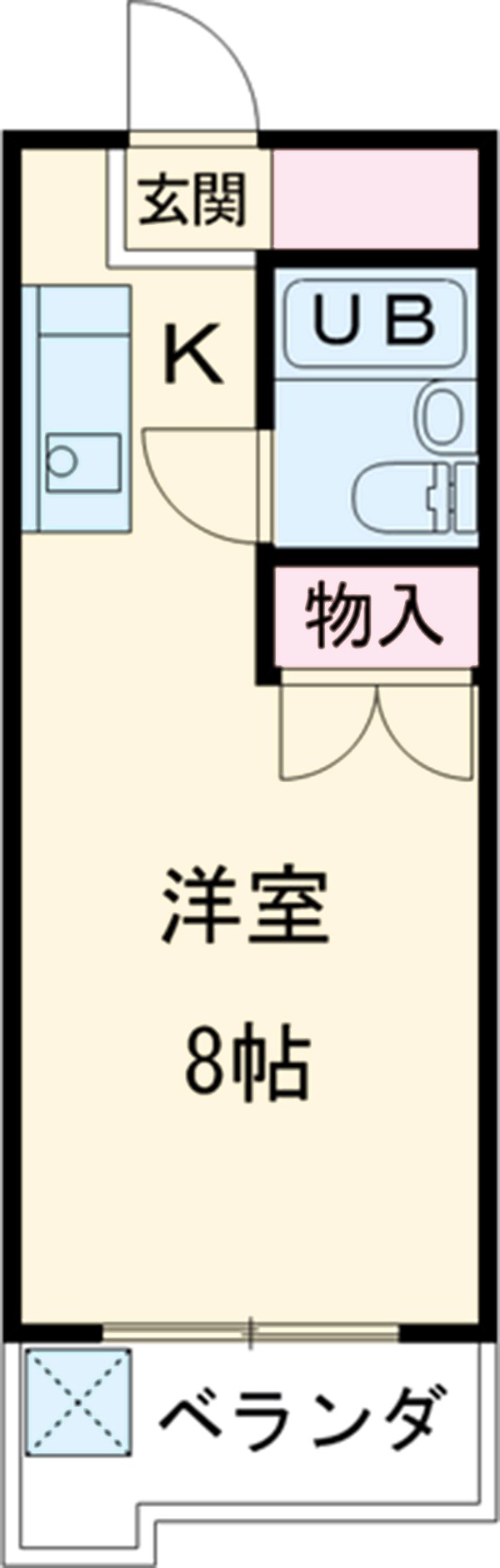 イヌカイビルの間取り