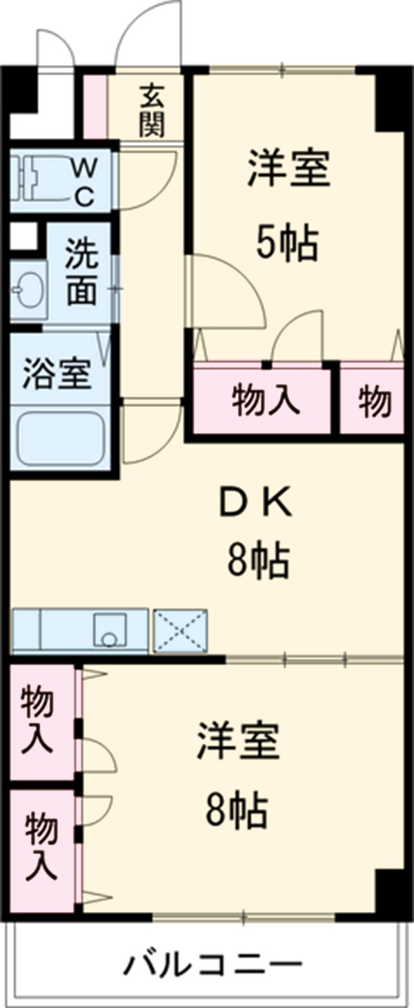 フォレスト荒子公園の間取り