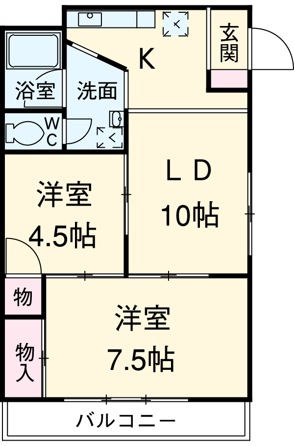 えびぃの間取り
