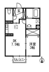コーポプラチナの間取り