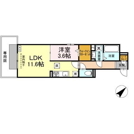 Grand Felicia(グランフェリシア)の間取り