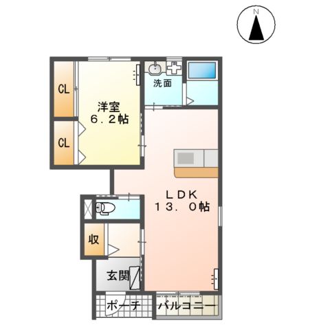 ensoleille(アンソレイエ)の間取り