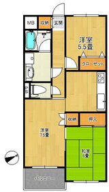 グレースコート響の間取り