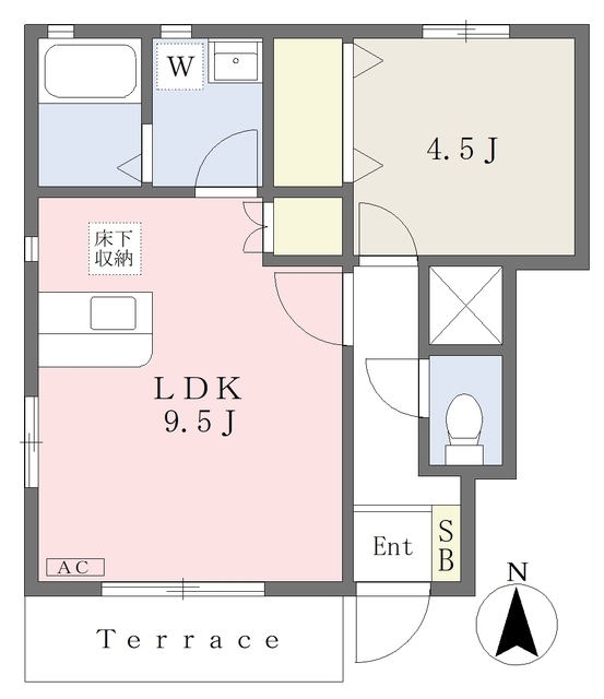 Schon Blume(シェーン ブルーメ)の間取り