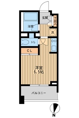 プロスペクト森下の間取り