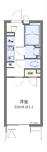 クレイノMIRAIの間取り