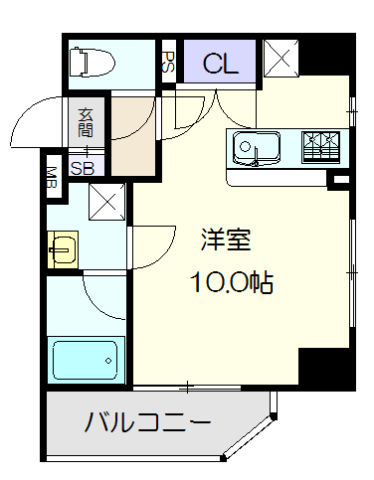 シティライフ池下西の間取り