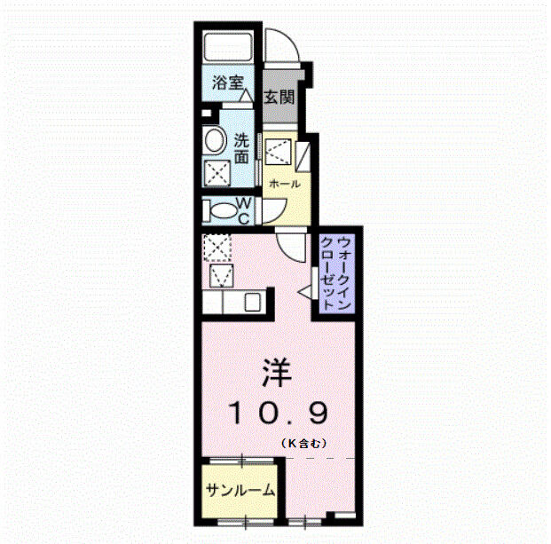 レユニオンの間取り