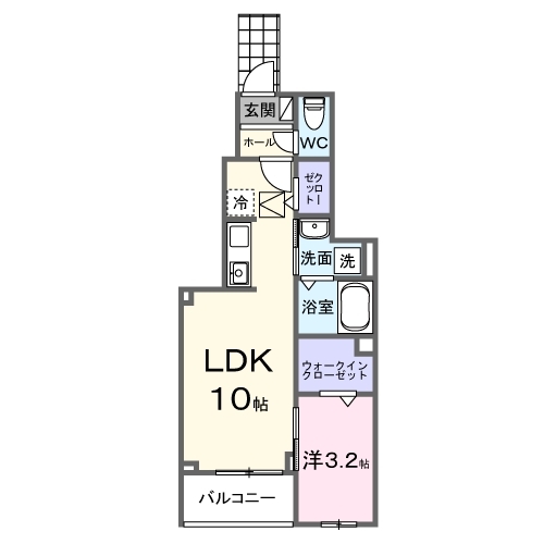アーバンヒルズⅤの間取り